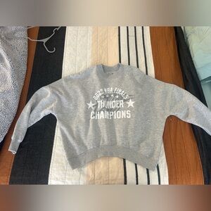 Gray Thunder Champions Women's Sweater
